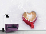 Fototapete Kaffee und Liebe