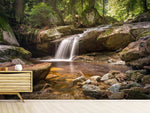 Fototapete Kleiner Wasserfall