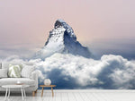 Fototapete Matterhorn in Wolken
