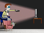 Fototapete Mein TV