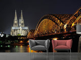 Fototapete Nachts in Köln