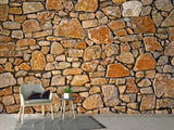 Fototapete Natur Steinmauer