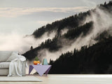 Fototapete Nebel in den Wälder