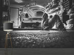 Fototapete Oldtimer Reparatur