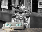 Fototapete Retro Motorroller