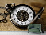 Fototapete Retro Uhr