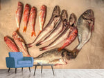 Fototapete Roher Fisch