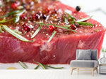 Fototapete Rohes Fleisch