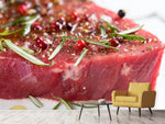 Fototapete Rohes Fleisch