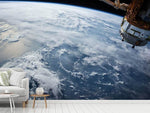 Fototapete Satelliten Bild