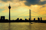 Fototapete Skyline im Abendlicht