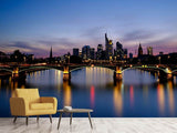 Fototapete Skyline in romantischer Stimmung