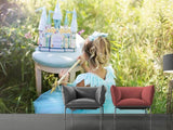 Fototapete Spielende Prinzessin