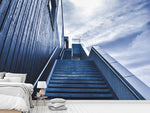Fototapete Steile Treppe