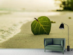 Fototapete Strand-Blatt