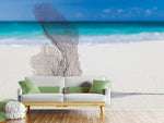 Fototapete Strandkunst