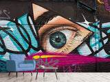Fototapete Street Art Das Auge