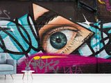 Fototapete Street Art Das Auge
