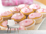Fototapete Süsse Cupcake