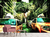 Fototapete Taxi Fantasie