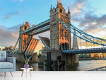 Fototapete Tower Bridge in der Abenddämmerung