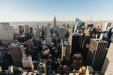 Fototapete Über den Dächern von NYC