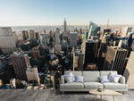 Fototapete Über den Dächern von NYC