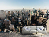 Fototapete Über den Dächern von NYC