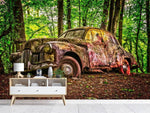 Fototapete Verlassener Oldtimer