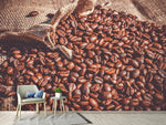 Fototapete Viele Kaffeebohnen