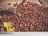Fototapete Viele Kaffeebohnen