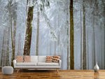 Fototapete Wald im Winter