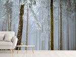 Fototapete Wald im Winter