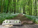 Fototapete Wir lieben den Sommer im Wald