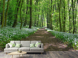 Fototapete Wir lieben den Sommer im Wald