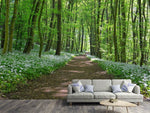 Fototapete Wir lieben den Sommer im Wald