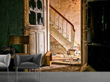 Fototapete Zerfallene Treppe