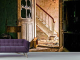 Fototapete Zerfallene Treppe