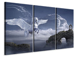 Leinwandbild 3-teilig Pegasus
