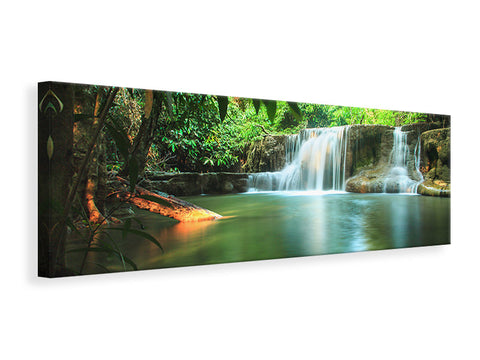 Leinwandbild Panorama Element Wasser