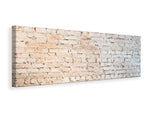 Leinwandbild Panorama Grunge Mauer
