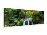 Leinwandbild Panorama Wasserspiegelungen